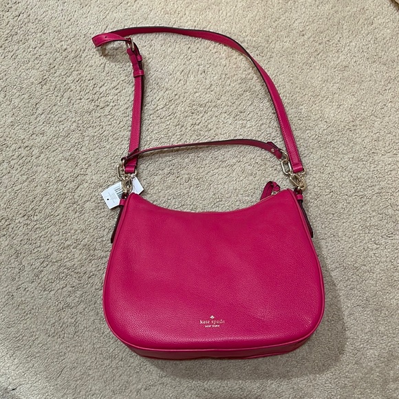 kate spade Bags Mulberry Street Vivian Shoulder Bag In Fuchsia